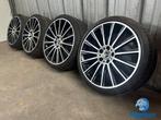 Mercedes AMG Keskin KT18 Turbo 19 inch zwarte velgen TPMS 5x, Auto-onderdelen, Banden en Velgen, 19 inch, Gebruikt, Banden en Velgen