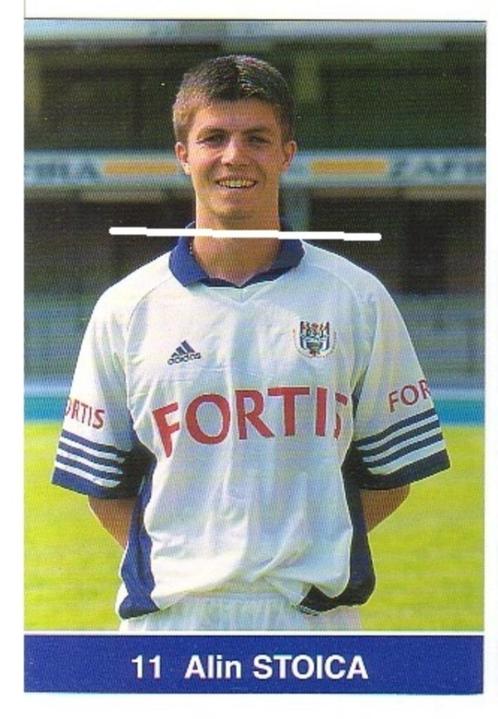 RSC Anderlecht / Foto 11 Alin Stoica / RSCA, Verzamelen, Sportartikelen en Voetbal, Gebruikt, Spelerskaart, Verzenden