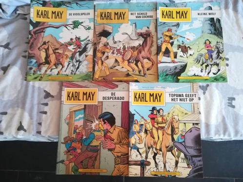 Strips Karl May + Pienter & Bibber + Mooie Navels + Dokus, Boeken, Stripverhalen, Gelezen, Meerdere stripboeken, Ophalen of Verzenden