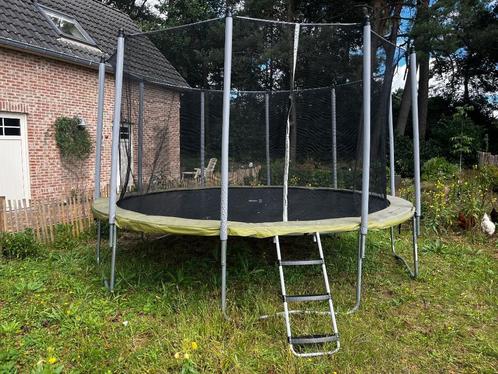 Trampoline Domyos 420, Kinderen en Baby's, Speelgoed | Buiten | Trampolines, Zo goed als nieuw, Ophalen