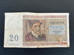 20 Belgische frank 1956, Postzegels en Munten, Ophalen of Verzenden