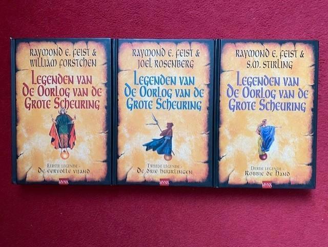 RAYMOND FEIST LEGENDEN VAN DE OORLOG VAN DE GROTE SCHEURING, Boeken, Fantasy, Ophalen of Verzenden
