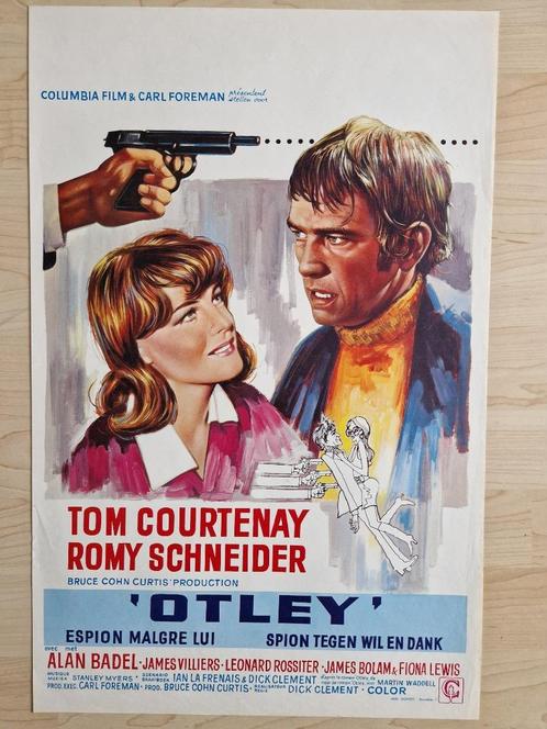 filmaffiche Romy Schneider Otley 1968 filmposter, Verzamelen, Posters, Zo goed als nieuw, Film en Tv, A1 t/m A3, Rechthoekig Staand
