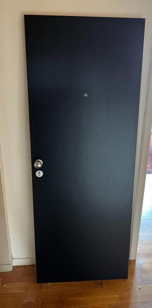Porte d'entrée, Doe-het-zelf en Bouw, Raamkozijnen en Schuifdeuren, Zo goed als nieuw, Overige typen, Hout, 150 tot 225 cm, 75 tot 150 cm