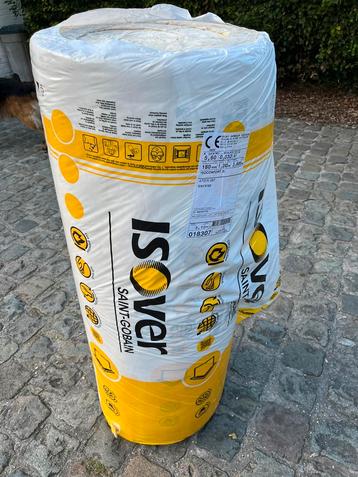 Isover isoconfort 32 épaisseur 18cm - 2 rouleaux disponibles