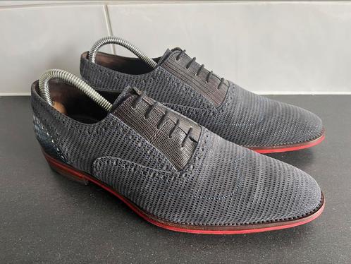 Floris van Bommel herenschoenen maat 7.5 / 41.5, Kleding | Heren, Schoenen, Zo goed als nieuw, Veterschoenen, Overige kleuren