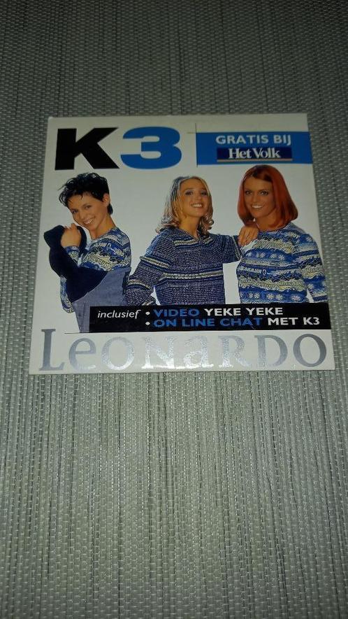 K3 – CD Single - Leonardo, Cd's en Dvd's, Cd's | Kinderen en Jeugd, Gebruikt, Ophalen of Verzenden