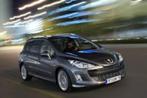 Peugeot 308 SW van 2009 start en rijdt prima, Voorwielaandrijving, 4 zetels, Stof, Zwart