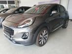 Ford Puma TITANIUM X ALS NIEUW - 3850 KM  - ZEER MOOI, Auto's, Ford, Puma, Euro 6, Blauw, Bedrijf