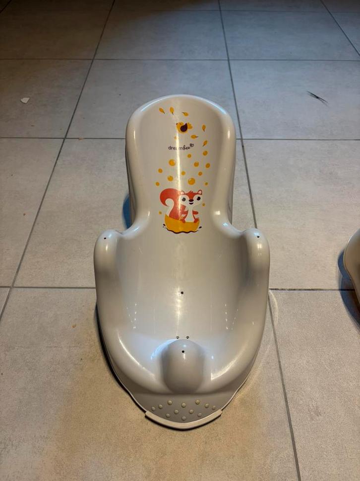 Dreambee baby badzitje / badstoeltje – wit, Kinderen en Baby's, Badjes en Verzorging, Gebruikt, Badzitje of Badring, Overige merken