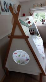 Tipi bed met matras, Kinderen en Baby's, Ophalen, 85 tot 100 cm, Zo goed als nieuw, Matras