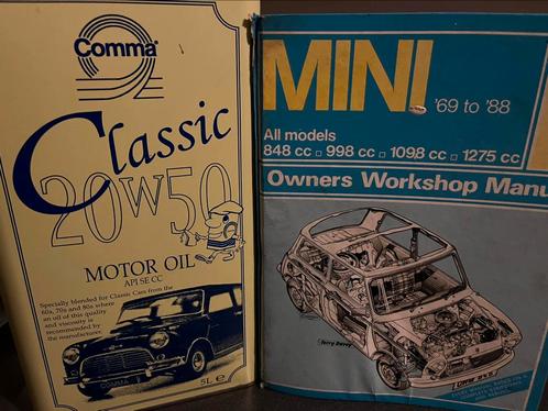 MINI '69-'88 haynes + comma 5L 20w50 classics, Auto diversen, Handleidingen en Instructieboekjes, Ophalen