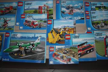 bouwboeken Lego City , per stuk / set te koop (deel 1)