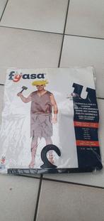 barney kleedje en muts maat m-l, Kleding | Heren, Carnavalskleding en Feestkleding, Ophalen of Verzenden, Zo goed als nieuw, Maat 48/50 (M)