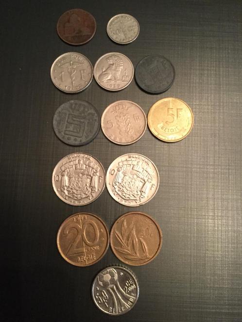 Oude Belgische munten, Timbres & Monnaies, Monnaies & Billets de banque | Collections, Monnaie, Enlèvement