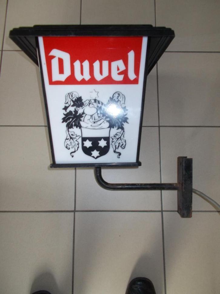 Lanterne Duvel des années 80 (non chinoise), Collections, Marques de bière, Comme neuf, Duvel, Enlèvement ou Envoi