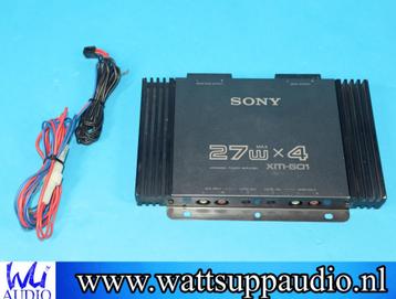 SONY XM-601 4 kanaals versterker beschikbaar voor biedingen