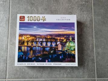 Puzzel 1000 stukken Karelsbrug Praag