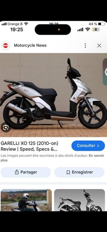 Scooter garelli 125, Enlèvement, Comme neuf