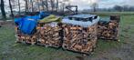 Droog eiken brandhout, Ophalen