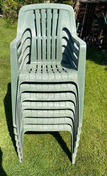 Lot de 7 chaises de jardin  beschikbaar voor biedingen