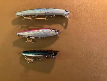 zeebaars pluggen + shad: Madness, Shimano, Storm beschikbaar voor biedingen