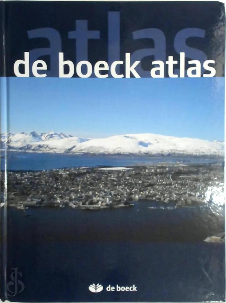 De Boeck Atlas, Boeken, Schoolboeken, Zo goed als nieuw, Aardrijkskunde, ASO, Ophalen