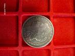 coin in the image is a Morgan silver dollar,, Ophalen of Verzenden, Zilver