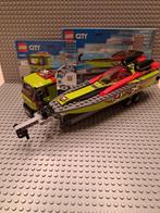 Transporteur de bateaux de course Lego 60254, Enlèvement, Comme neuf, Ensemble complet, Lego
