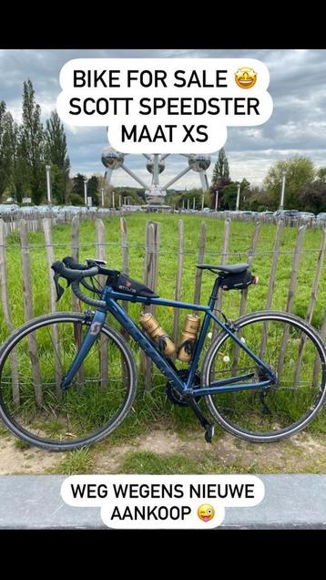 Koersfiets Scott Speedster maat XS (1.55- 1.65m) beschikbaar voor biedingen