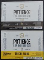 Bieretiket Patience brouwerij Eylenbosch (3L7), Ophalen of Verzenden, Gebruikt