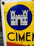 ROMBAS emaille reclamebord, Verzamelen, Ophalen of Verzenden, Gebruikt, Reclamebord