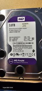 HDD WD purple 3TB, Computers en Software, Harde schijven, Ophalen of Verzenden, Zo goed als nieuw, HDD, Western Digital