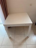 Table carre extensible + 4 chaises noires, 50 à 100 cm, Carré, Enlèvement, Utilisé