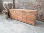 Teak dressoir GRATIS LEVERING, Ophalen, Teakhout, 200 cm of meer, Indonesia