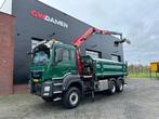 MAN TGS 26.460 6x6 Kipper / Z-Kraan Euro 6 (bj 2017), Auto's, Automaat, Xenon verlichting, 338 kW, MAN