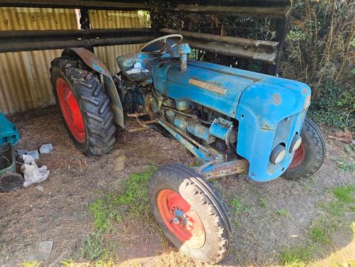 Fordson Dexta 1961 + Funny 132 Bloter, Zakelijke goederen, Landbouw | Tractoren, Overige merken, tot 80 Pk, Oldtimer, Ophalen