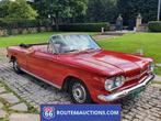 Chevrolet Corvair Monza Cabriolet | 1963 | Route 66 Auctions, Auto's, Chevrolet, Zwart, Bedrijf, Handgeschakeld