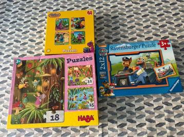 Puzzles pour enfants de 3 ans (4 à 18 pièces), Enlèvement, Neuf, 2 à 4 ans