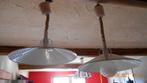 2 lampes suspension réglable en hauteur vintage style indust, Maison & Meubles, Lampes | Suspensions, Utilisé, Industriel, Moins de 50 cm