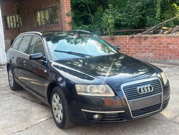 Audi A6 2005 2.7 diesel 390.000km, Autos, Cuir, Achat, Vitres électriques, Boîte manuelle