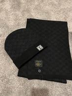 Echarpe et Bonnet Noir Damier, Enlèvement ou Envoi, Comme neuf