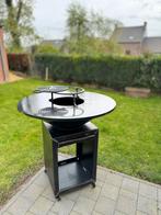 BBQ Plancha Brasero Corten, Tuin en Terras, Houtskoolbarbecues, Ophalen, Zo goed als nieuw