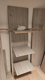 Grote kledingkast – gedemonteerd – massief panelen – zelf te, Enlèvement ou Envoi, Comme neuf