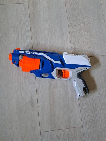 Nerf N-Strike elite disruptor met 6 pijltjes., Enlèvement, Utilisé