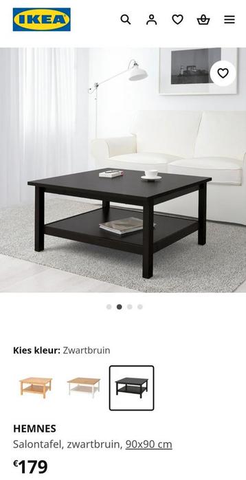 Salontafel Hemnes Ikea, Huis en Inrichting, Tafels | Salontafels, Ophalen, Gebruikt