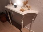 Decoratieve witte console, Ophalen of Verzenden, Zo goed als nieuw