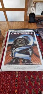 affiche de cinéma "Critters 2" 160x120 CM, Verzamelen, Posters, Gebruikt, Rechthoekig Staand, Film en Tv, Ophalen