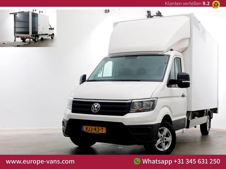 Volkswagen Crafter 35 2.0 TDI Bakwagen met laadklep en zijde, Auto's, Bestelwagens en Lichte vracht, Bedrijf, ABS, Airconditioning