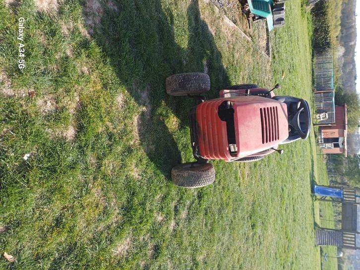 Toro tractor grasmaaier te koop, Tuin en Terras, Zitmaaiers, Gebruikt, 120 cm of meer, Elektrische starter, Mulchfunctie, Opvangzak